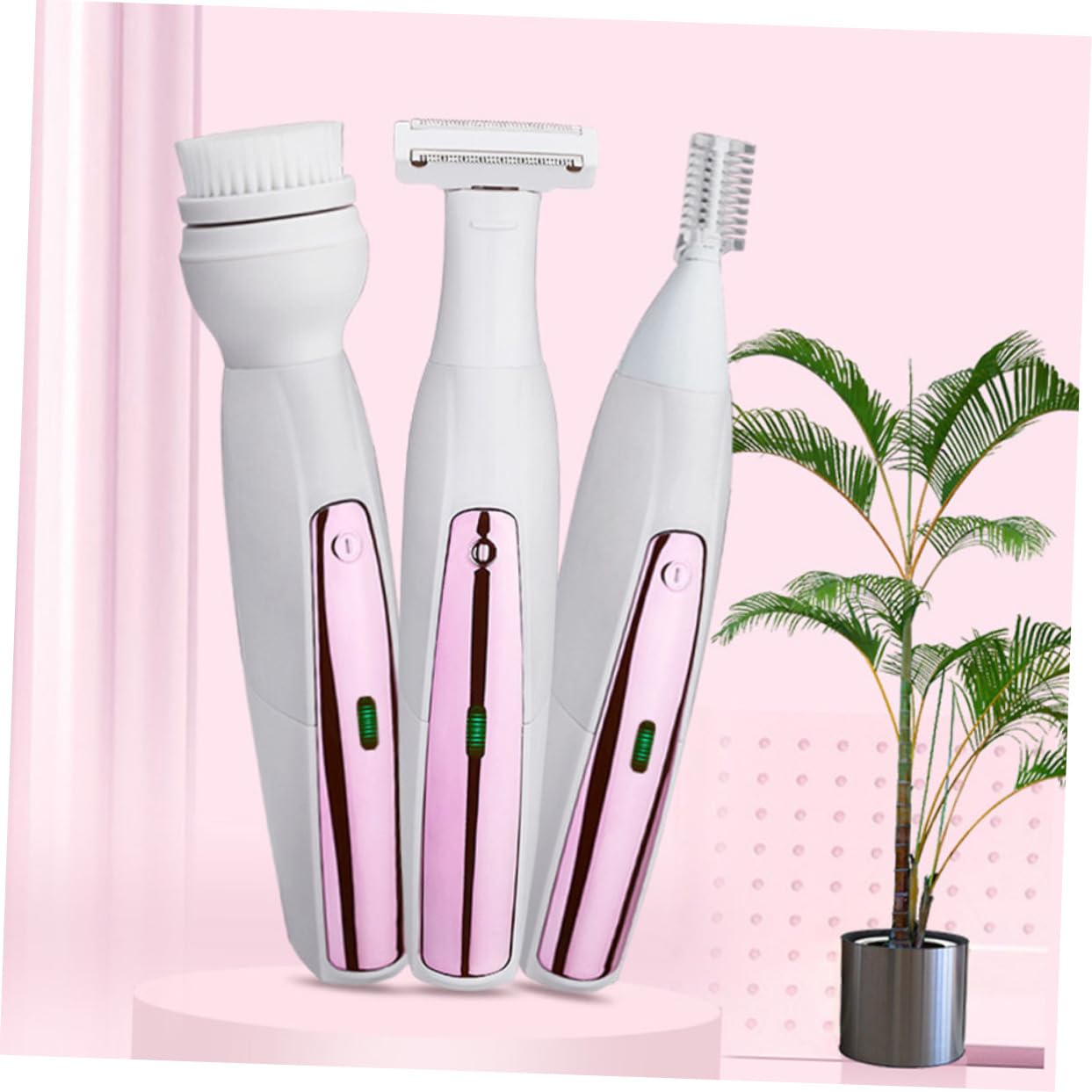 Rasoio Elettrico Ricaricabile Abs per Depilazione Corpo Gambe Ascelle Silenzioso Ipx6