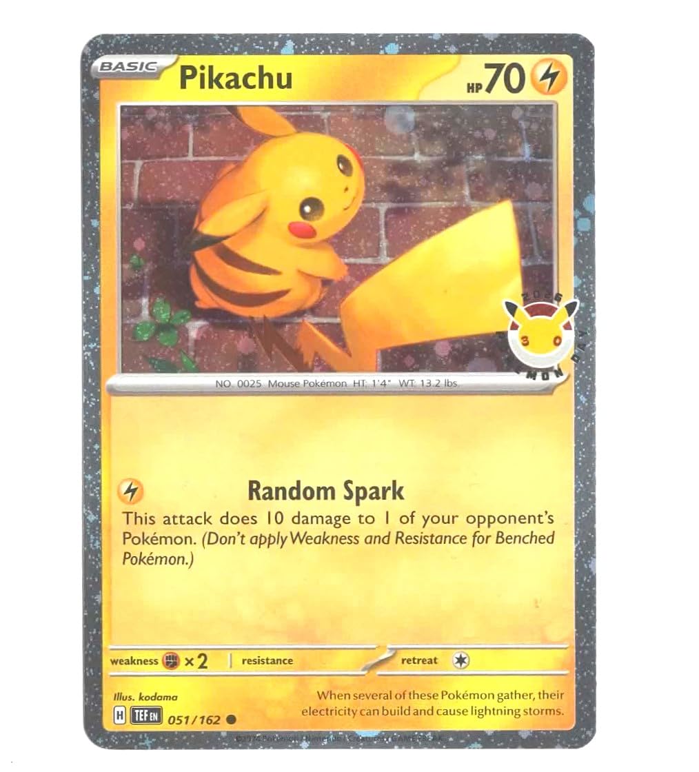 Pokemon - Pikachu Cosmos Promo - Pokemon Day 2026 Stamp Exclusive
