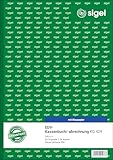 SIGEL KG429 Kassenbuch EDV, Steuerschiene 300, A4, 2x50 Blatt, mit Blaupapier, ultrafeiner Mikroperforation