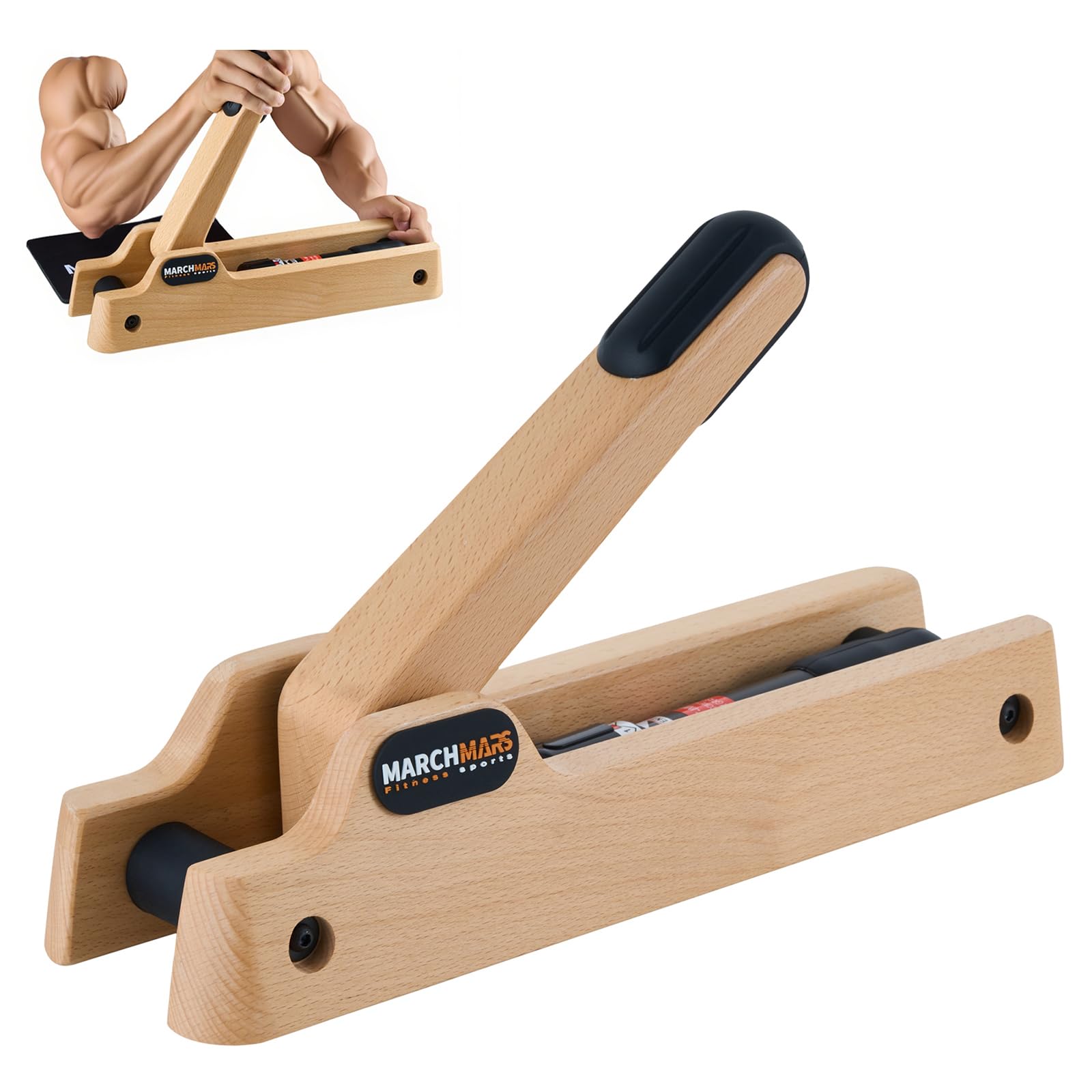 Arm Wrestling Training Equipment, Forearm Strengthener, Adjustable Hydraulic Resistance (Levels 1–12), Home Gym Equipment for Strength Training | Arm Trainer for Professional & Non-Professional