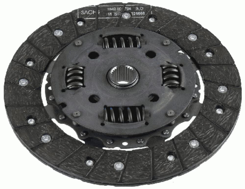 SACHS 1878 005 014 Kupplungsscheibe für Volkswagen Golf VII (5G1, BQ1, BE1, BE2) 2012-2021 und Andere Fahrzeuge