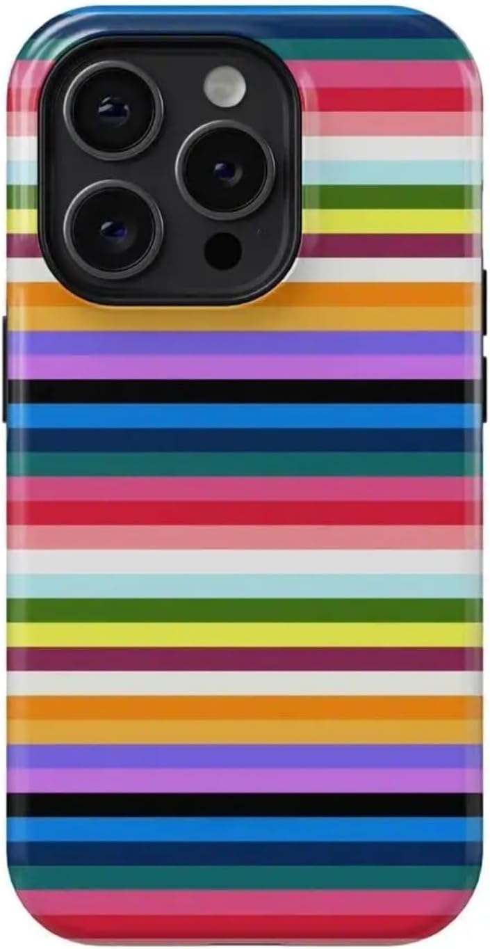 Phone Case for iPhone 17 Pro Max to 12 (Mixcolor, iPhone 15)