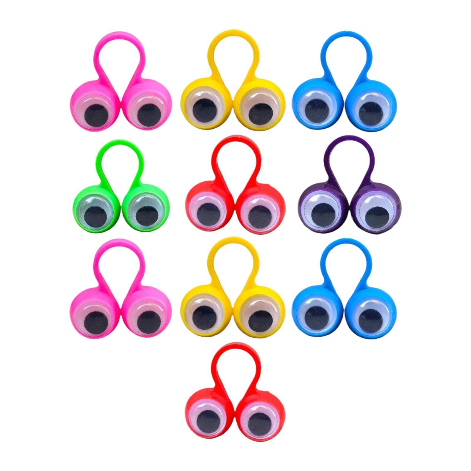CALANDIS™ 10Pcs Eyes Finger Puppets Cute for Party Bag Fillers Goodie Bag Fillers Kids S | Other Educational Toys | Educational-picture-19