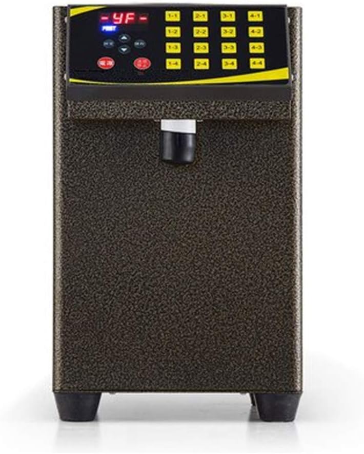 JIAWANSHUN Commercial Electric Fructose Dispenser Quantitative Syrup Machine Bubble Tea Equipment 16 Groups110V