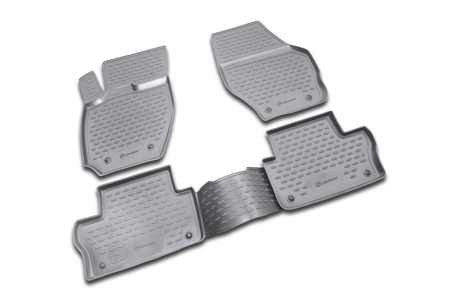 Element Alfombrillas Interior de Coche a Medida TPE Volvo XC60, 2008->, 4 pcs.