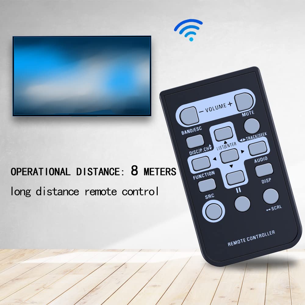 Replacement Infrared Remote Control For Pioneer DEH-5400BT, DEH-4500BT, DEH-6400BT Car Stereo