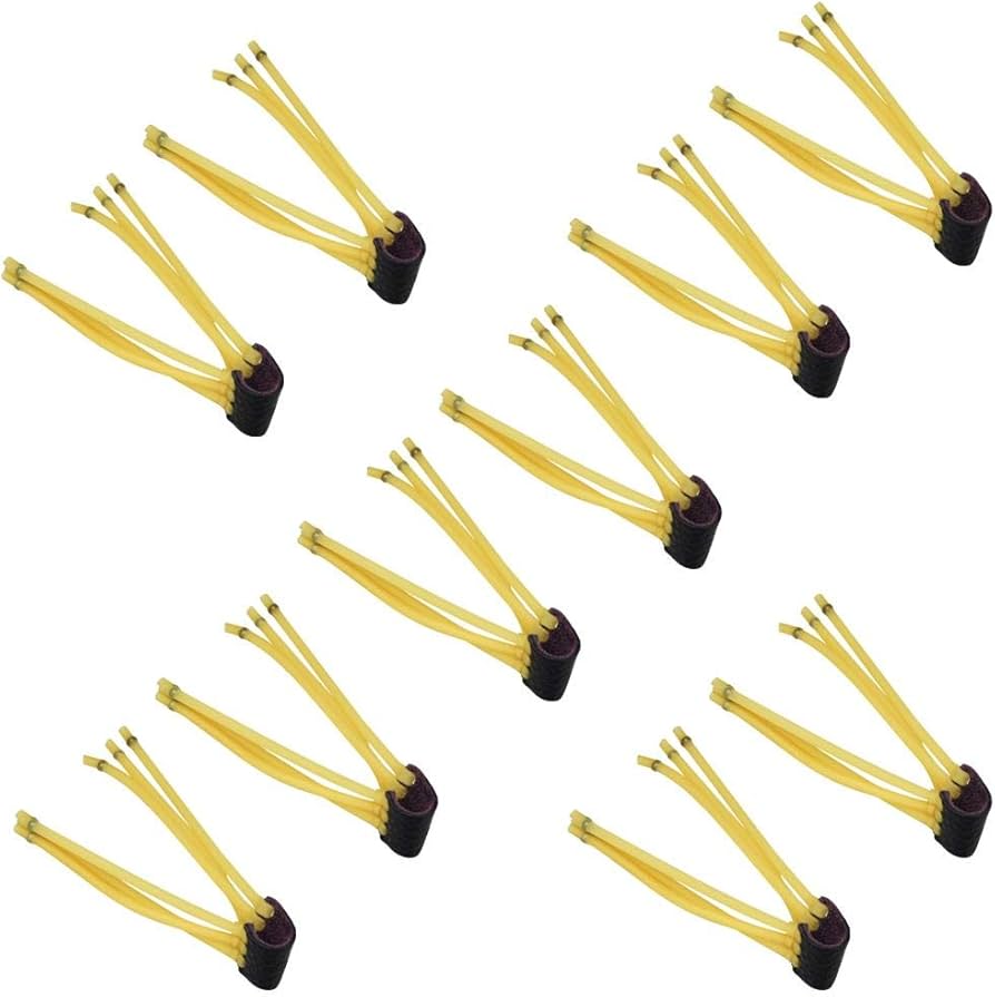 Amazon | Gree-v スリング ショット 替えゴム 20本セット 本革製