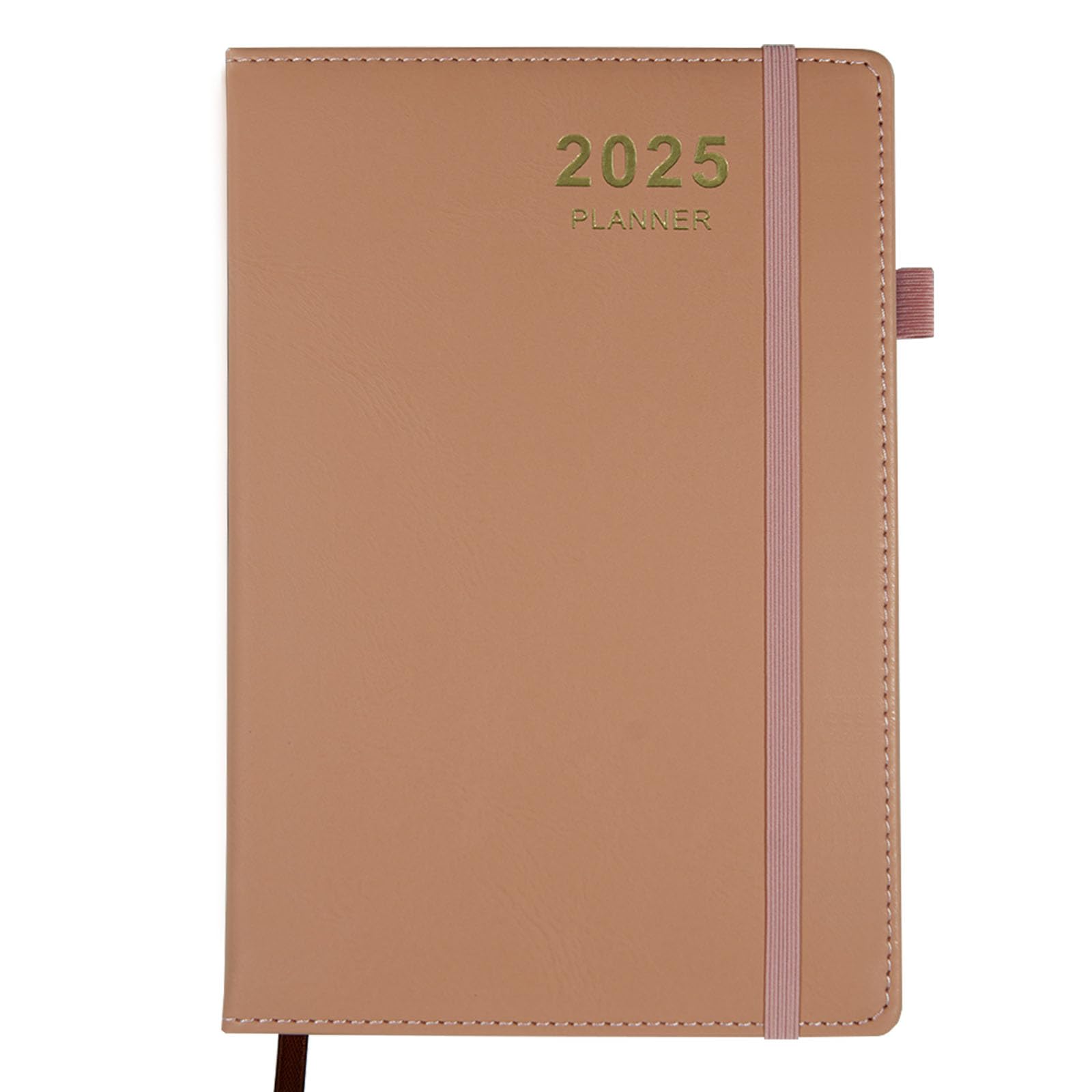 amazon-com-2025-daily-monthly-planner-calendar-from-january-december-2025-planner-with-hourly-schedule-5-8-x-8-2-daily-inside-page-monthly-inside-page-leather-cover-premium-paper-pen-holder