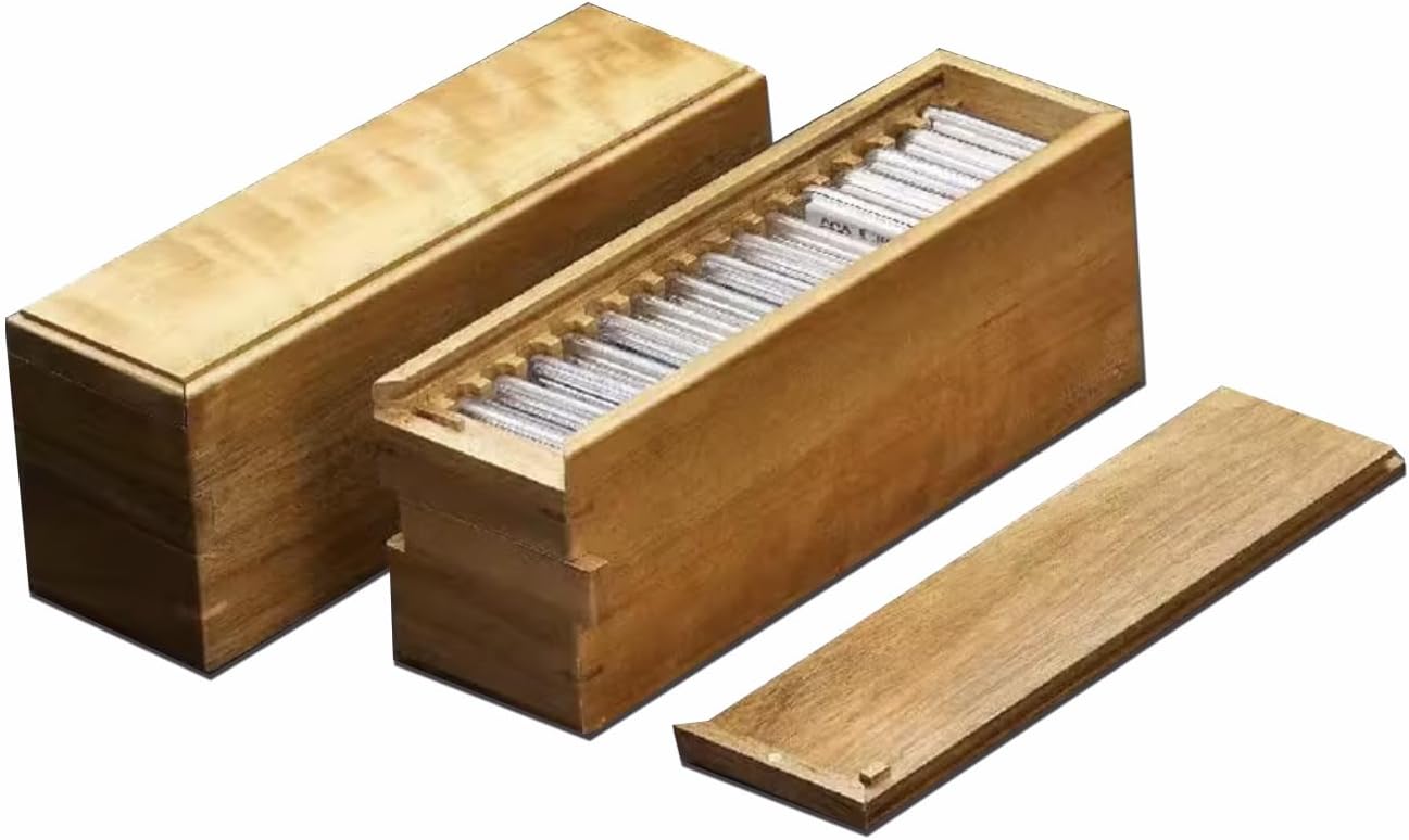 スラブコインケース スラブホルダー 木製 10枚用 新品 NGC PCGS スラブ