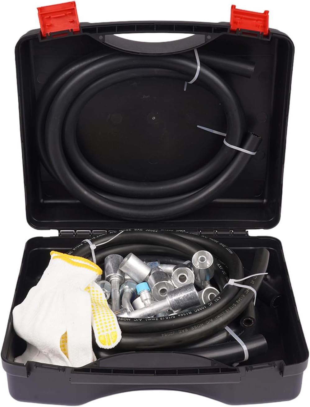 32pcs AC Hose and Fitting Kit #6#8#10 Air Conditioning A/C System Repair