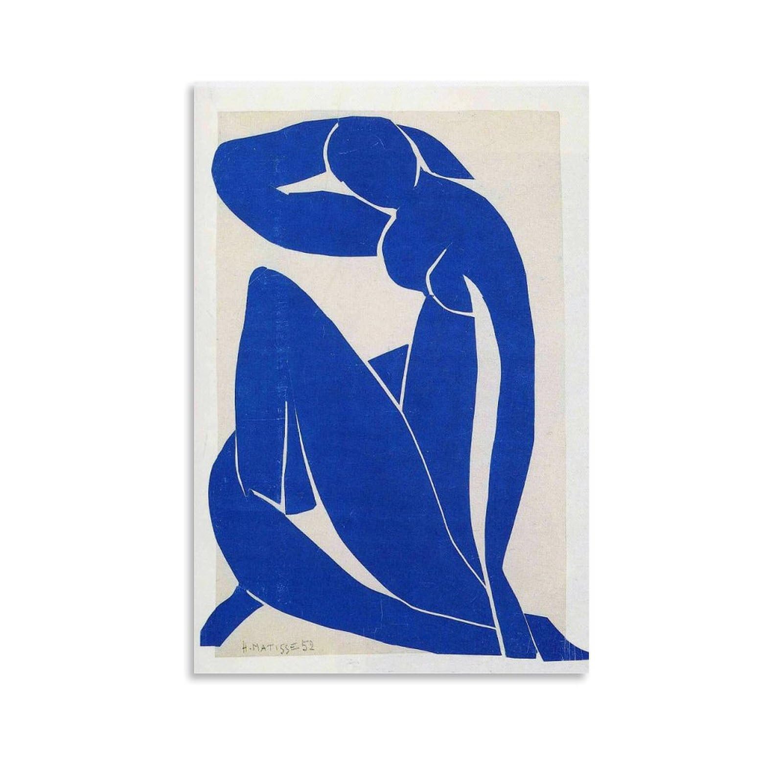 Amazon.co.jp: アンリ・マティス(Henri Matisse) 名作 ブルーヌードII