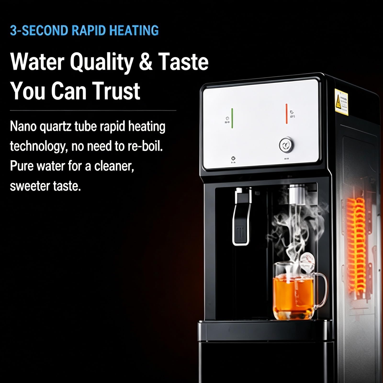 Distributeur d'eau sur Pied pour Cuisine Bureau et Café