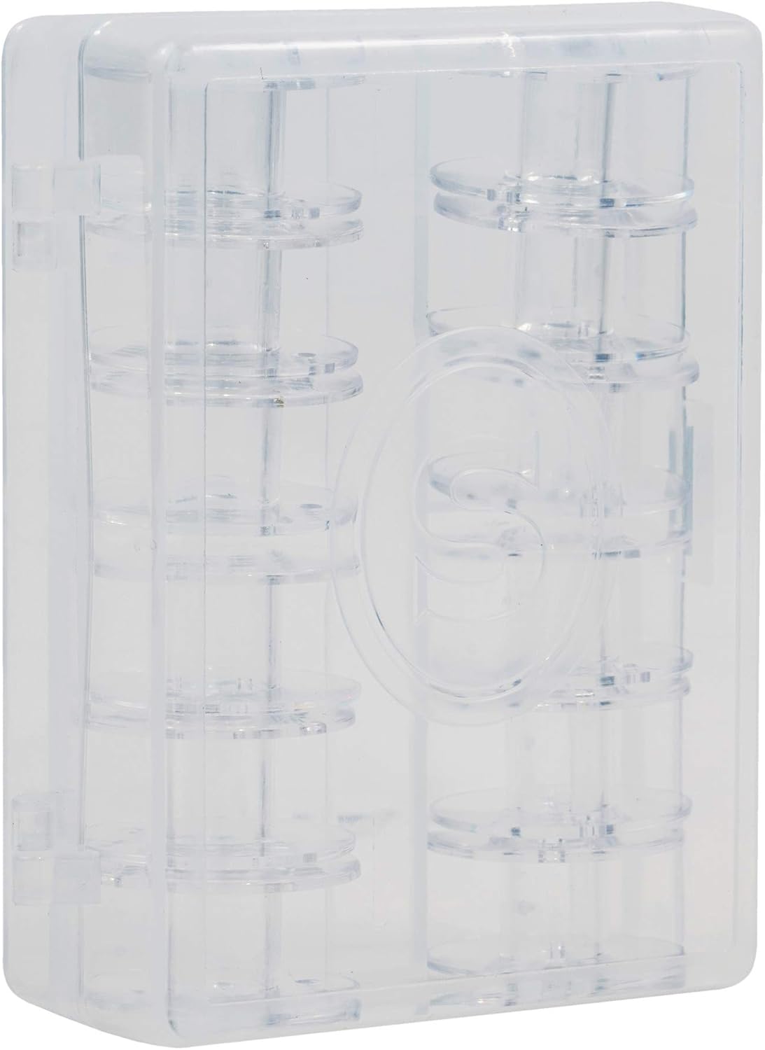 SINGER 06543 Class 15J Bobbins, Transparent, 12-Count