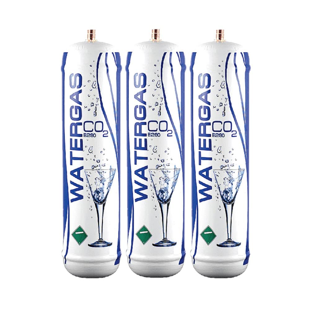 Bombola CO2 600 Gr Usa E Getta Per Gasatore Acqua Frizzante - Attacco M11x1, Acciaio, Non Ricaricabile - Foto 3