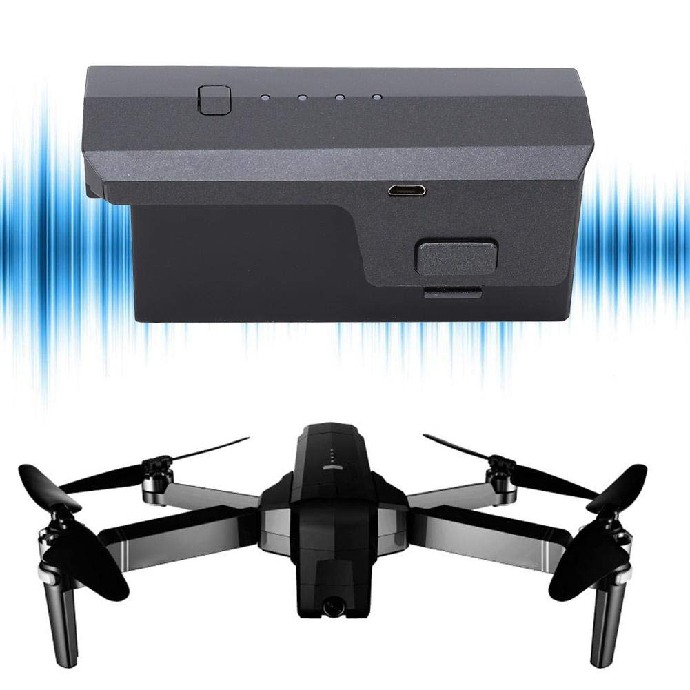 RC Quadcopter Battery, RC Drone Bateria zamienna do bezszczotkowego składanego GPS Quadcopter RC Drone F11 (czarny)