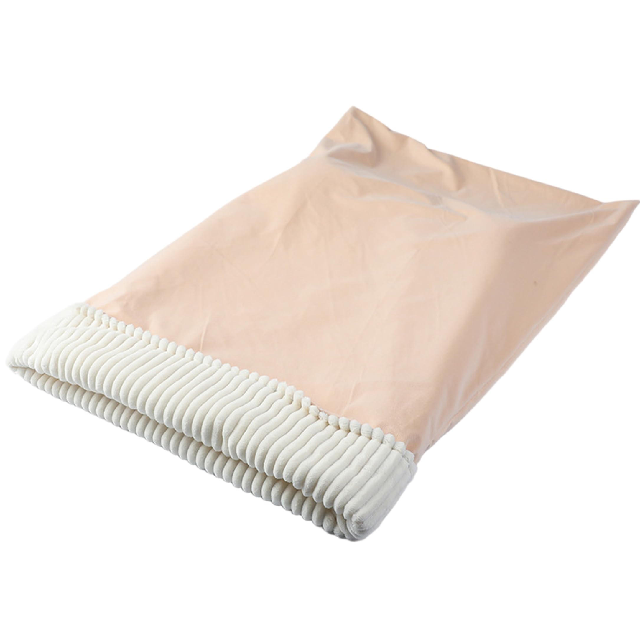 Ngbbby Dog Sleeping Bag, 1 Pack Cat Sleeping Bag Burrow Dog Bed - Warm Enclosed Plush Pet Bed For Indoor Cats & Small Dogs, Beige, cat