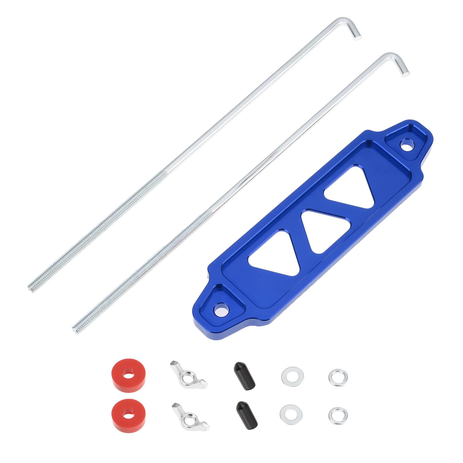 SG Store 1 Juego de Soporte Fijo de Aleación Azul para Batería de Coche Compatible con Honda Civic EG EK S2000 Compatible con Acura