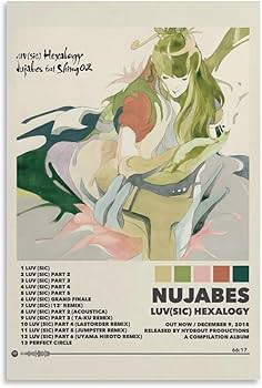 Nujabes - Luv(sic) Hexalogy Album Cover Canvas Poster Print Music Nujabes - Luv(sic) Hexalogy Album Cover Canvas Poster Print Music