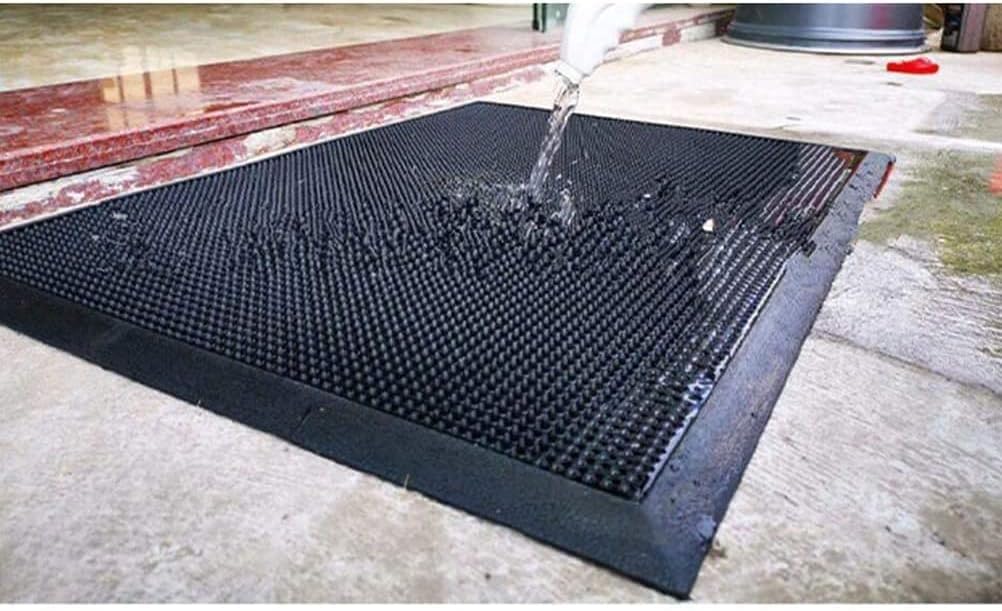 Generic - Tapis de sol désinfectant industriel rectangulaire gris 40 x 60 cm, antidérapant, lavable, en PVC, pour la maison, l'hôtel, le restaurant