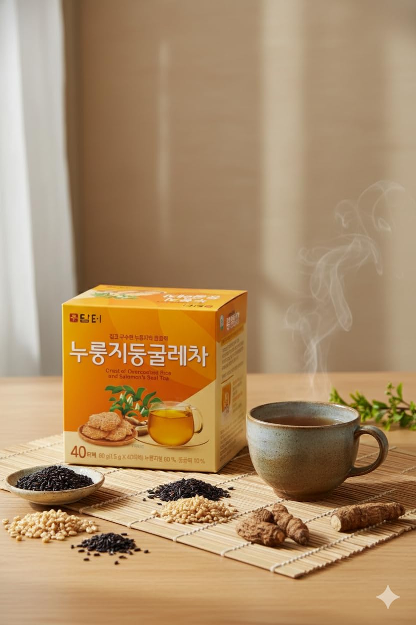 Amazon.com : Damtuh Korean Roasted Rice Tea Bags with Solomon's