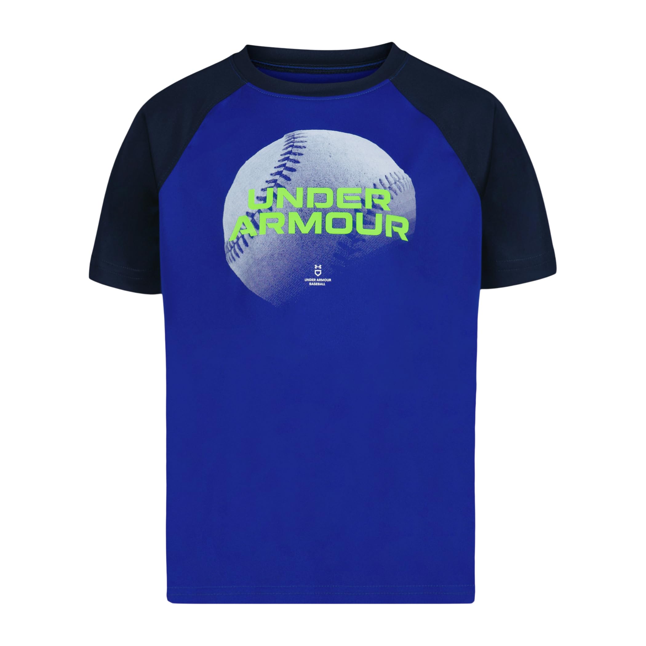 Under Armour Boys' Short Sleeve Baseball Graphic T-Shirt, Lightweight &amp; Breathable, Relaxed Fit
