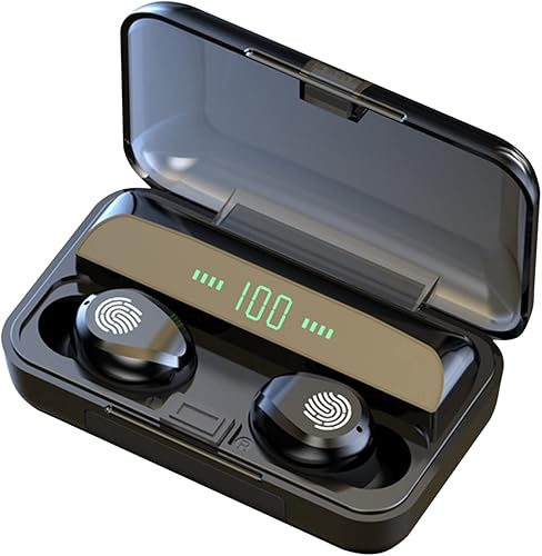 Auriculares inalámbricos Bluetooth Auriculares Bluetooth 5.0 inalámbricos con graves profundos Auriculares inalámbricos Bluetooth