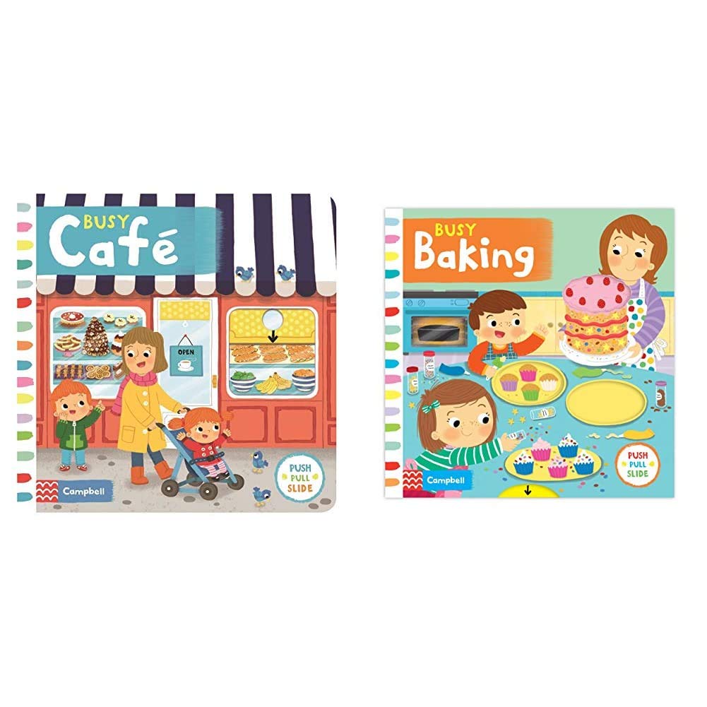Busy Books: Busy Café+Busy Books: Busy Baking ( Set of 2 Books )