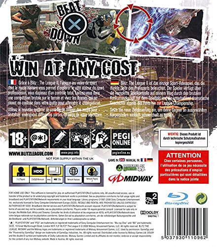 BLITZ THE LEAGUE II / JEU CONSOLE PS3 - vue 4