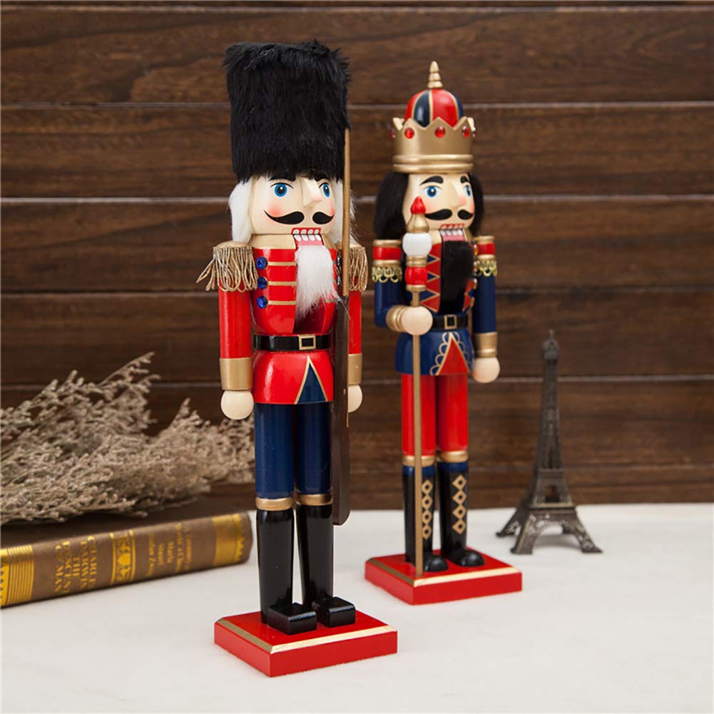 Figurines De Marionnettes De Casse-noisette En Bois Cadeaux De Noël
