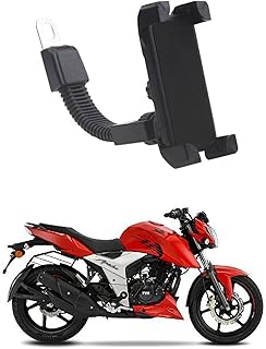 Ascensionâ„¢ Universal Mobile Stand Mobile Holder for Bike,Scooty,Bicycle with 360 Degree Rotation | Anti-Vibration | for TVS Apache RTR 160 4V