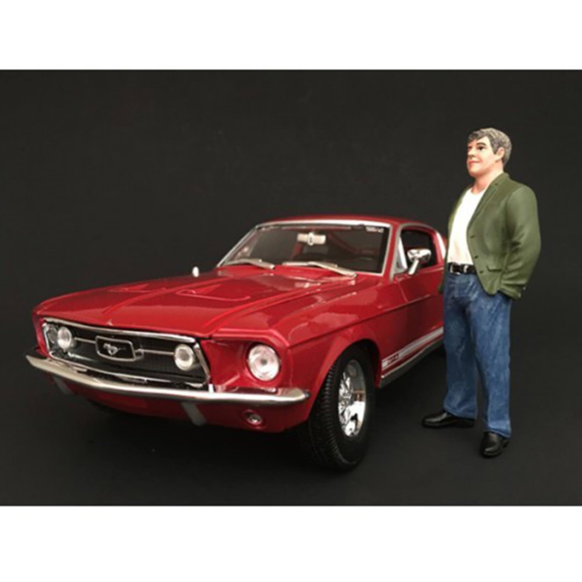 American Diorama 70's Style Figurine VII for 1/24 Scale Models