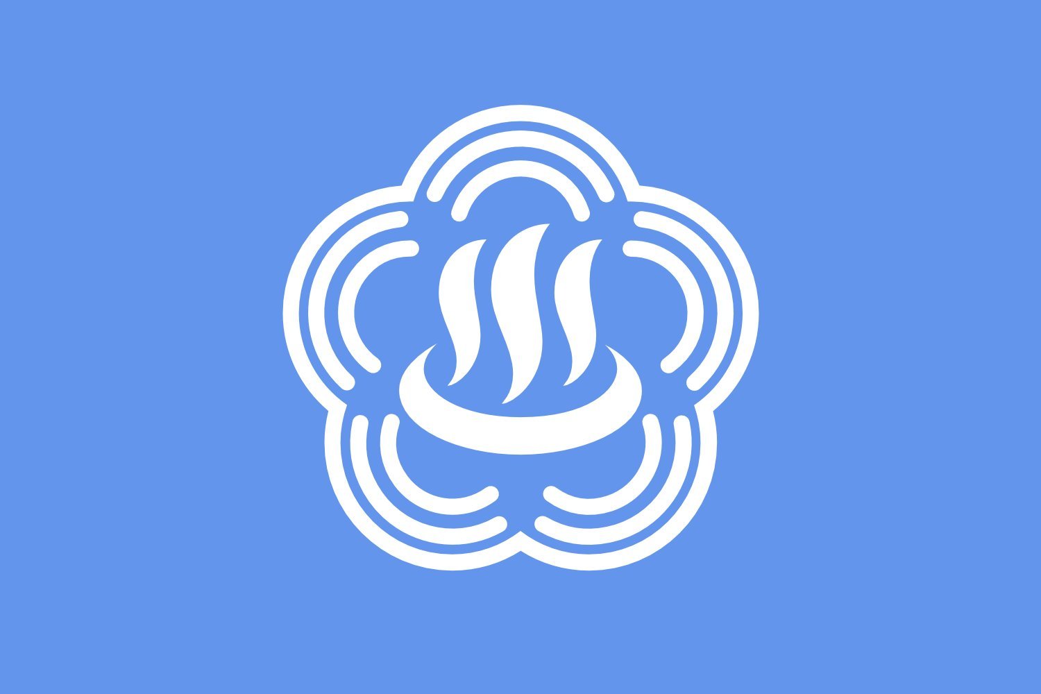 Drapeau Large Atami, Shizuoka idéal pour décoration intérieure et événements