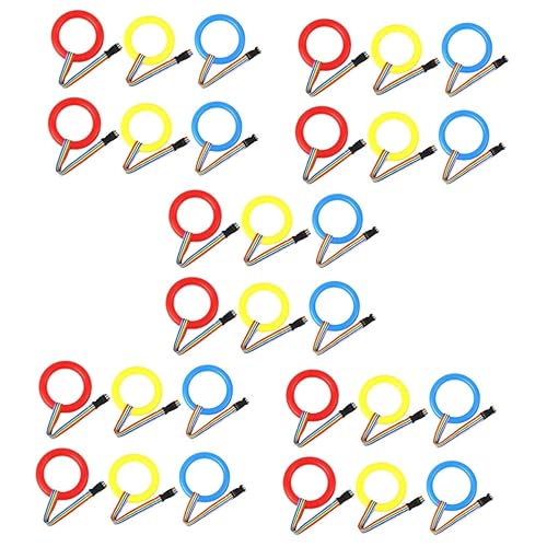 TOYANDONA Cuerda para caminar para niños, 30 piezas, correa de línea, desmontable, juego de juguetes para alumnos, cuerda de plástico para caminar