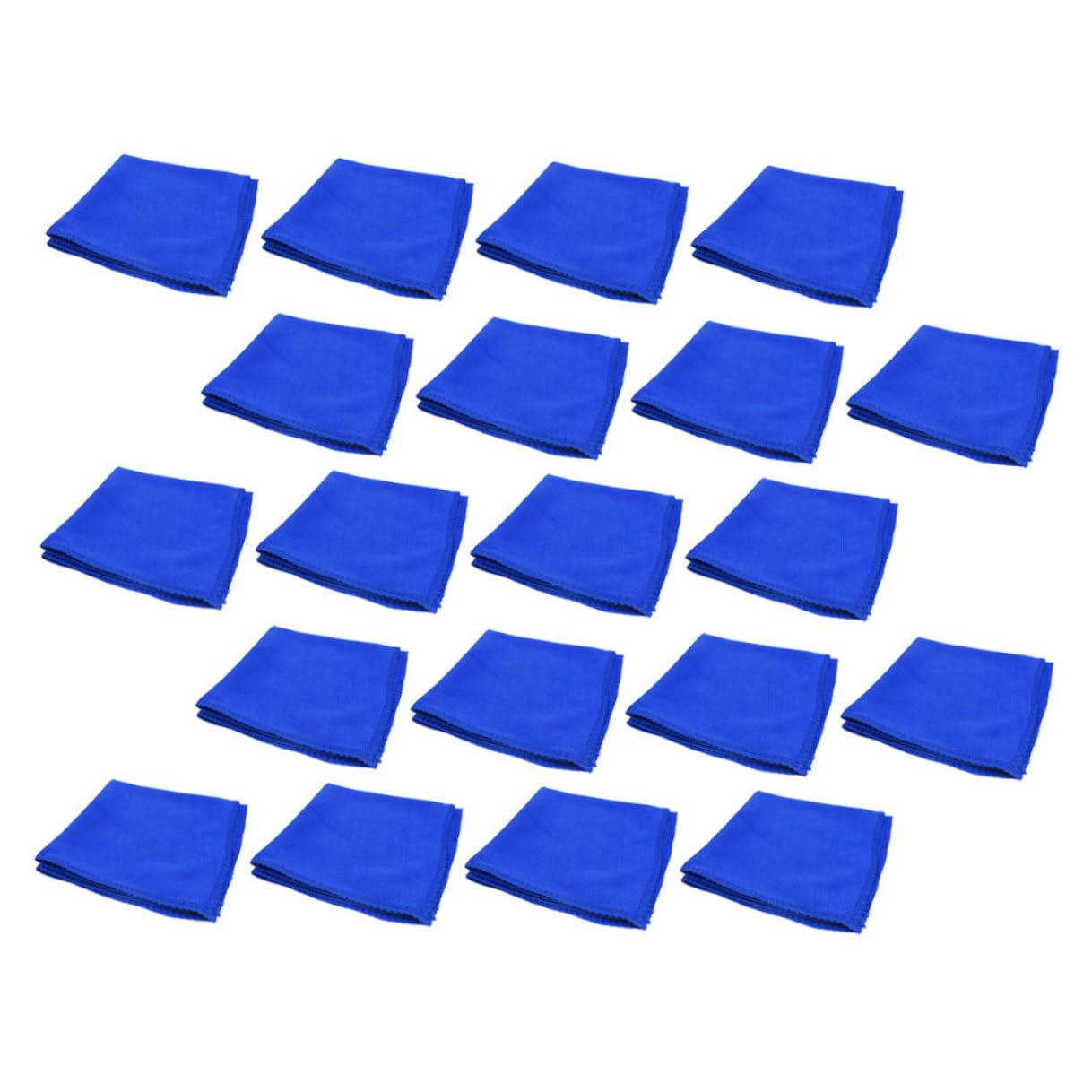 Serviettes microfibre voiture pour le lavage du dimanche - 50 chiffons doux pour l'entretien auto