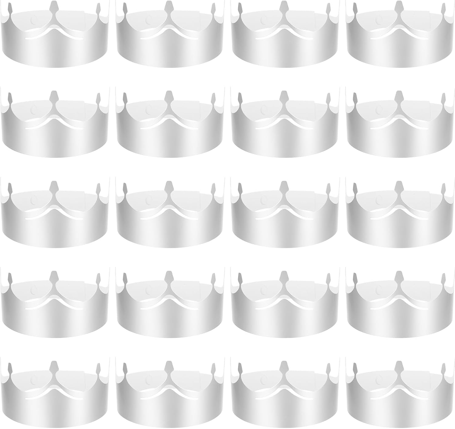 MECCANIXITY Paper Crowns Foil Birthday Crowns Bulk Party Hat for Birthday Party Hats Decoration Crown Party Supplies