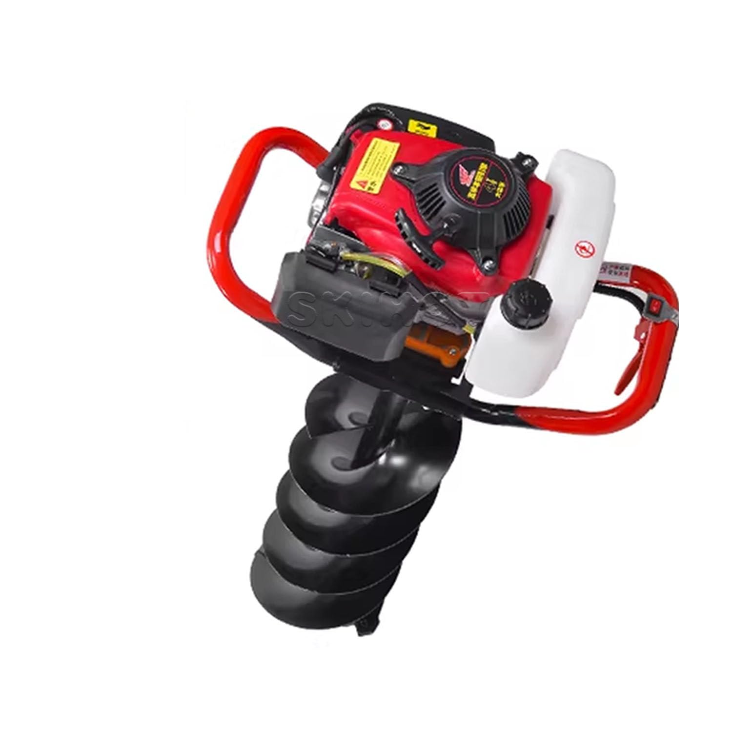 Trivella Terreno Benzina,Mototrivella Scoppio,999cc Motore 4 Tempi,8.5 CV,Potenza Elevata,Punte Ø 200mm Intercambiabili,per Giardino,Orto,Installazione Pali,Recinzioni Uso Professionale 4cm