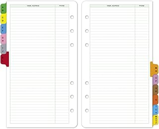 Day-Timer Portable Size Color Telephone and Address Directory, 3.75 x 6.75 Inches (14911)
