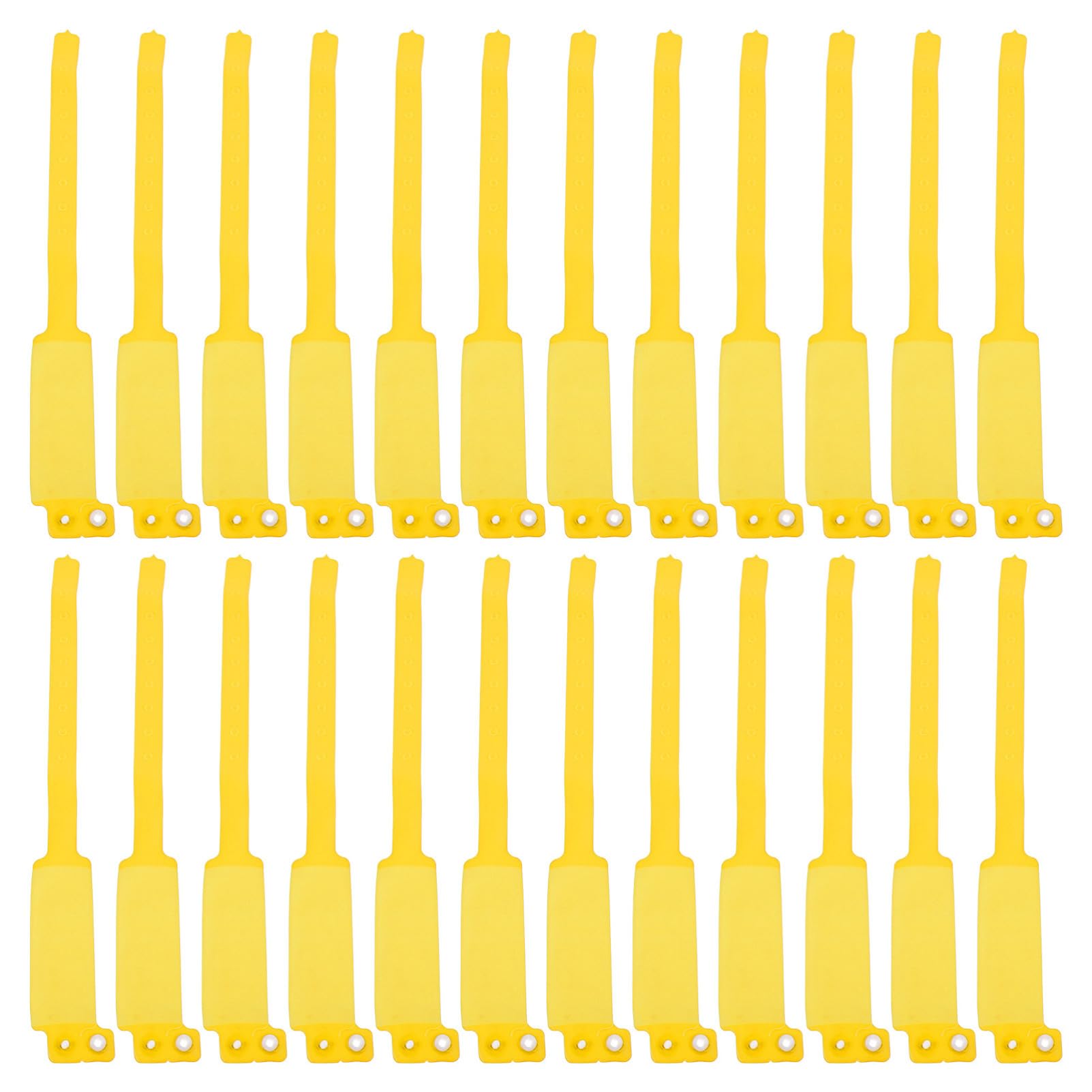 Pulseras de Identificación Desechables Pvc, 100 Piezas, para Hospitales