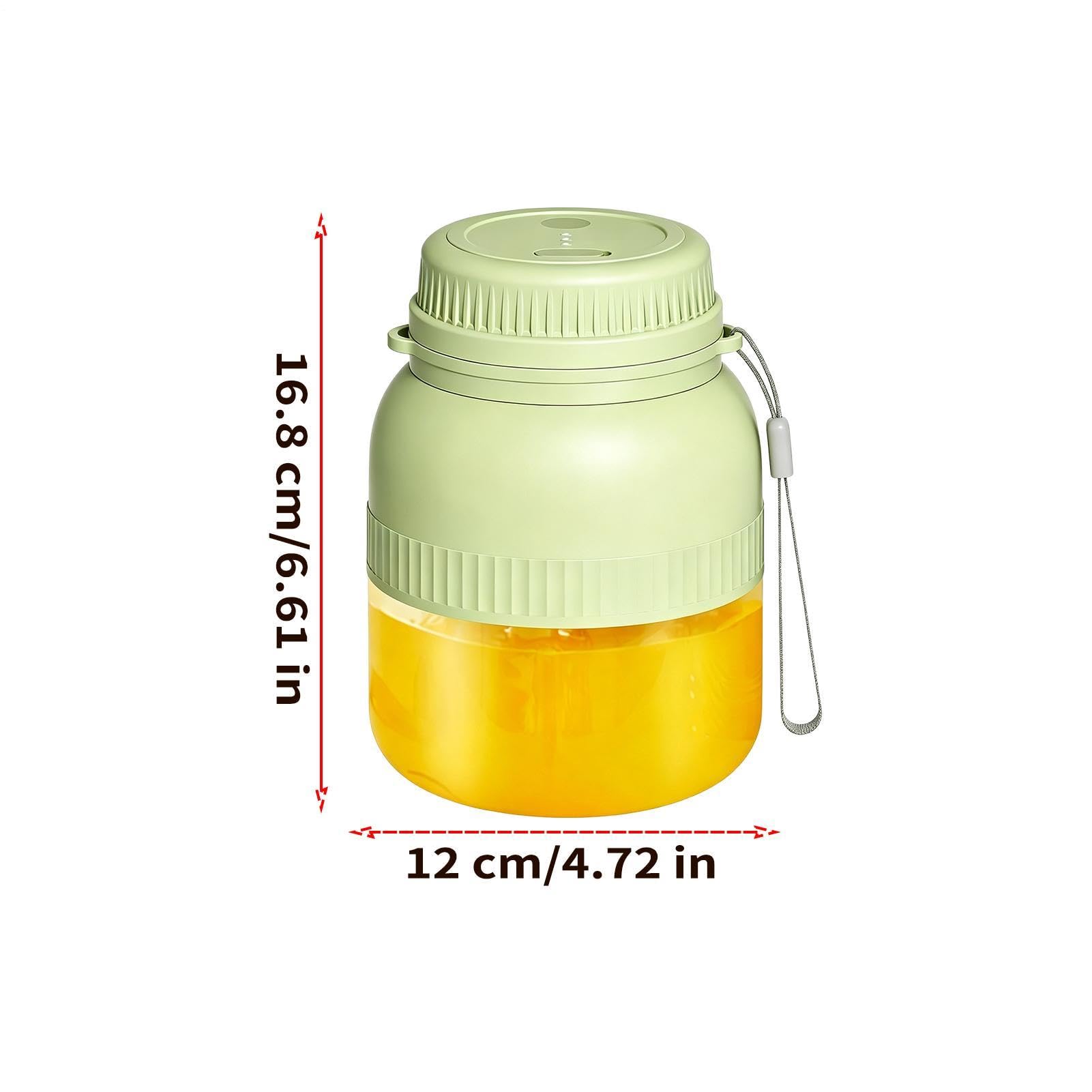 Gobelet Mixeur Portable Sans Fil Gobelet 500 ml Rechargeable par USB | Mixeur à jus frais Pour Shakes Café Boissons Aliments Voyage Cuisine Extérieur Pique-nique Camping Maison