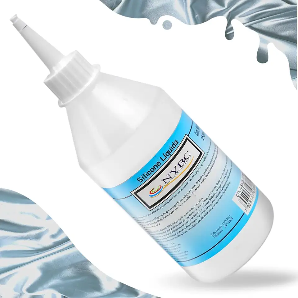Cola De Silicone Líquida Transparente 100ml - NYBC