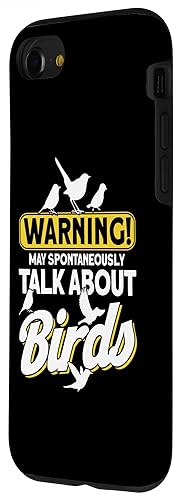 Miniatura 2 de iPhone SE (2020)  7  8 Warning May Spontaneously Talk About Birds Vogel Tier Vögel Case