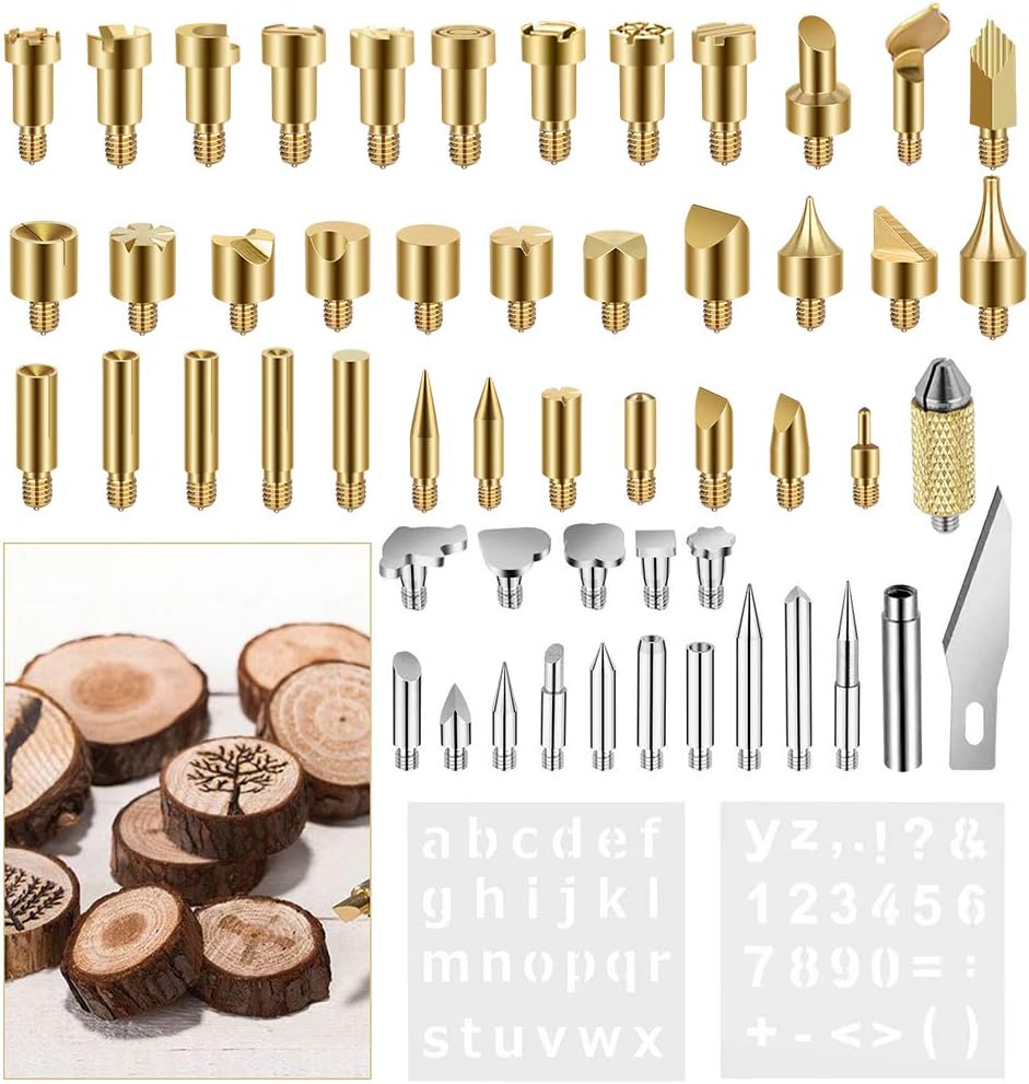 Beher Wood Burning Kit 53pcs Wood Burning Tool Updated