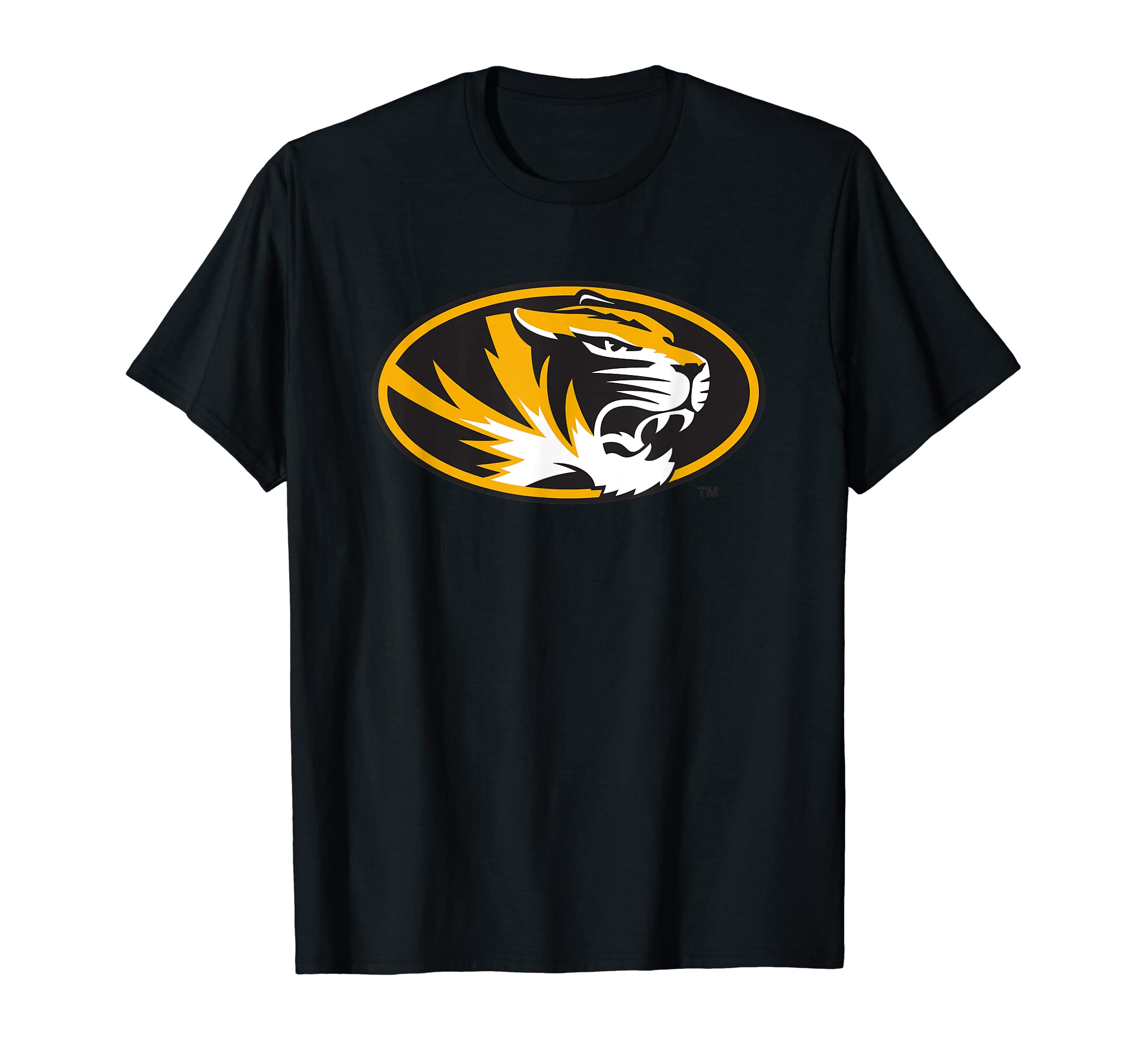 Elite AuthenticsMissouri Tigers Unisex-Adult Black Tiger T-ShirtOEKO-TEX STANDARD 100