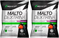 Kit 2x Maltodextrina 1kg Guaraná c/Açaí- BODYACTION