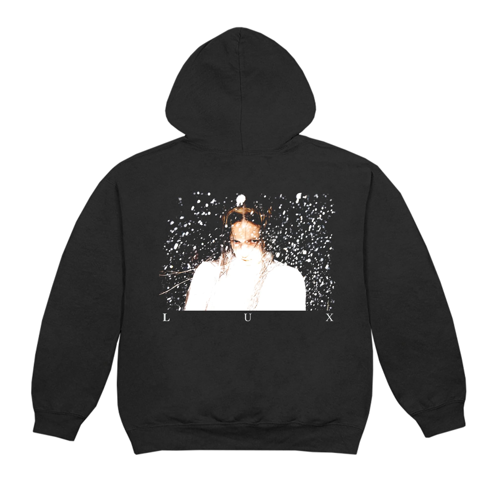 ROSALÍA Official Merch Rosalía Lux Logo Hoodie Sudadera con Capucha Unisex Adulto (Pack de 1)