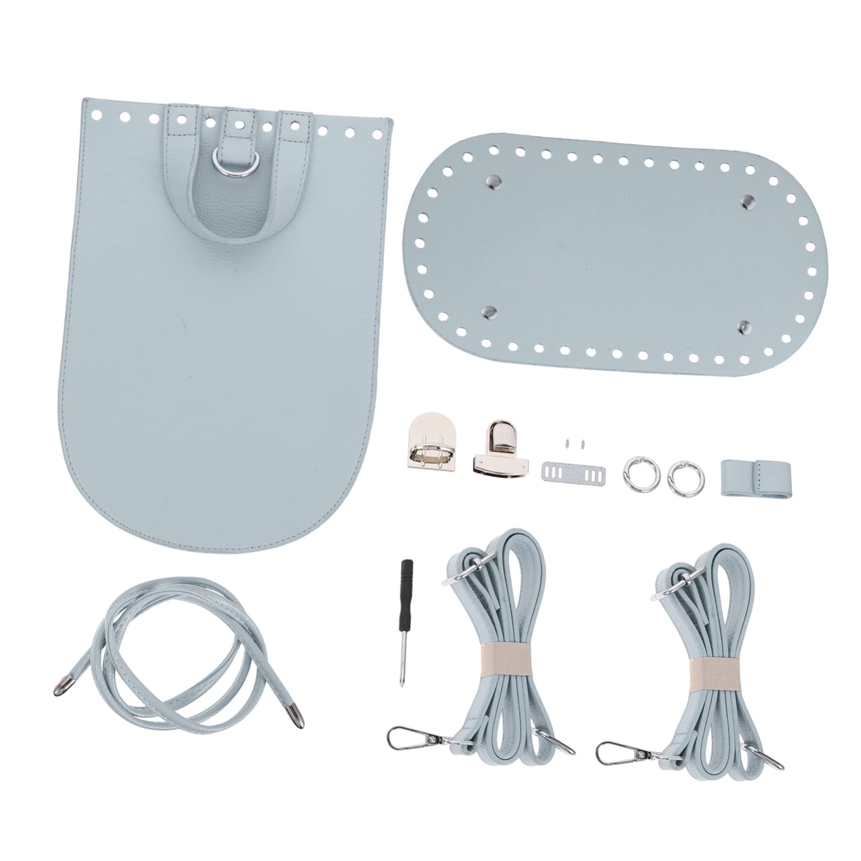 HOMSFOU DIY Shoulders Bag Accessories Knitting Accessory Handmade Bag Material DIY Backpack Material DIY Rattan Backpack Kit