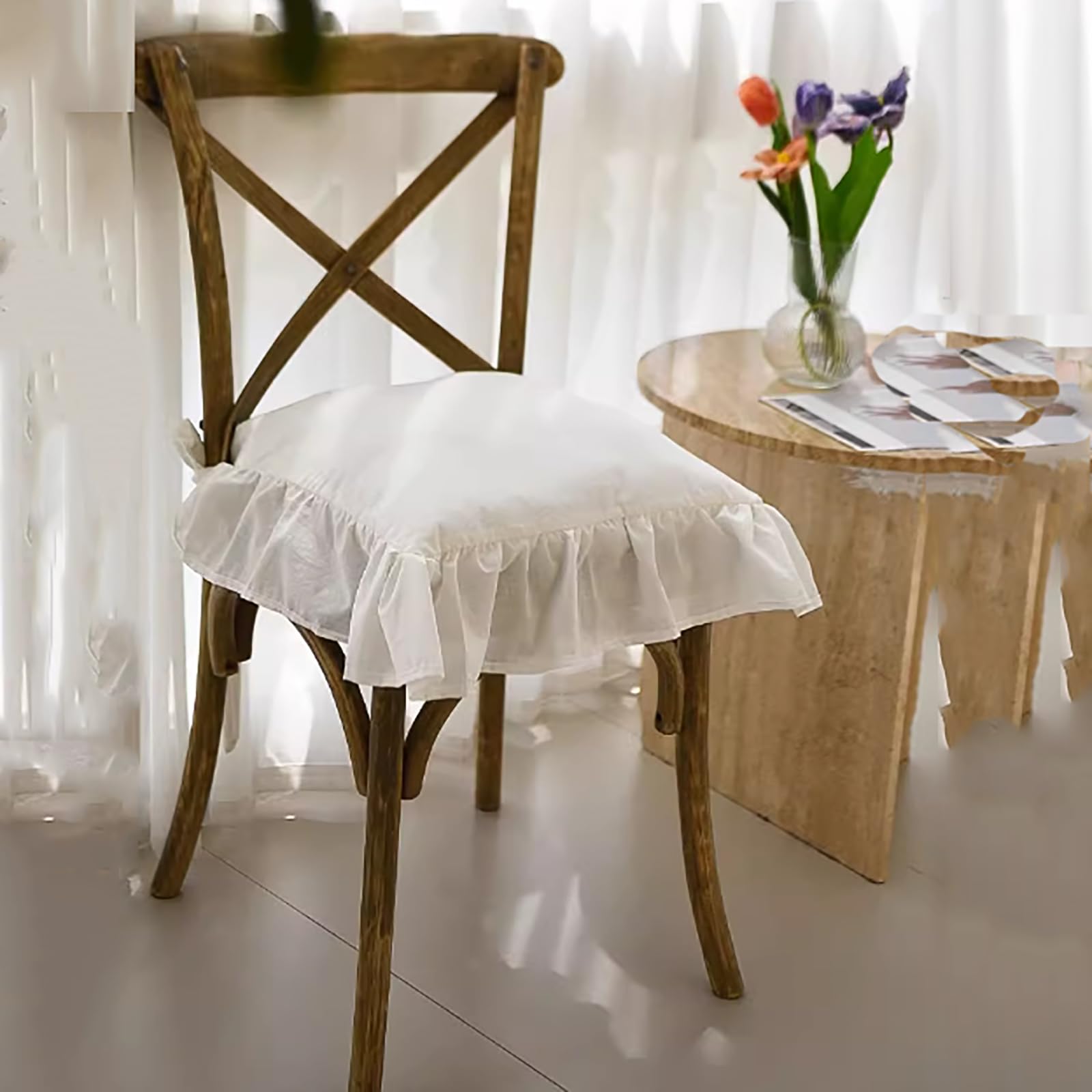 Cuscini Per Sedie Con Volant Country Style Seat Pads The Pioneer