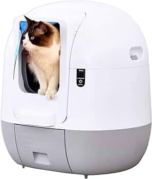 訳あり品　Pety PREMIUM消臭システム搭載タイプ　全自動猫トイレ Amazon | PetSnowy×JSFコラボレーション「臭いを徹底分解」猫 トイレ