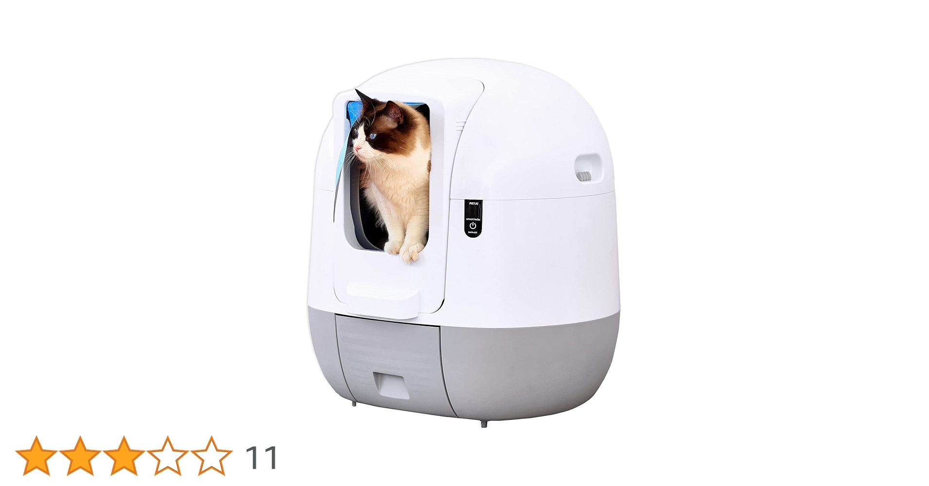 猫　自動トイレ　スマートライフ　オゾン殺菌　グレー　【タイムセール】　激安！！ 猫 自動トイレ スマートライフ オゾン殺菌 グレー 【タイム