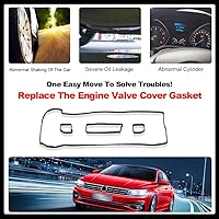 Vista 3 de VS50639R1 Juego de juntas para tapa de válvula compatible con 2.0L 2.3L 2.5L 2004-2017 Escape Focus Fusion Ranger 2003-2013 Mazda 3 5 6 3 Sport MX-5
